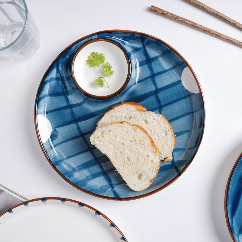 Sectioned Plate Nitori - Serving plate, snack plate, momo plate, plate with compartment | Plates for dining table & home decor