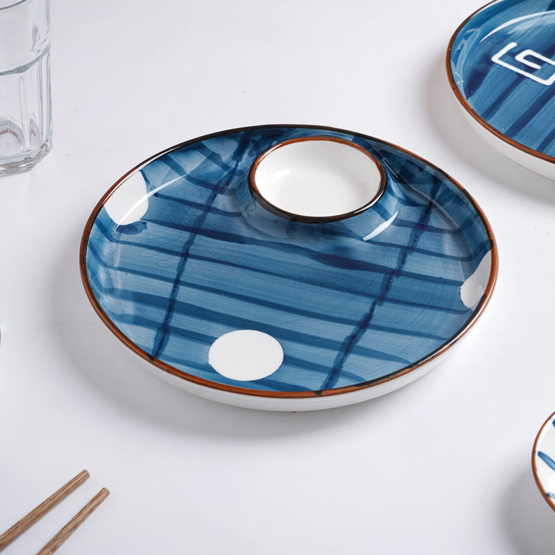 Sectioned Plate Nitori - Serving plate, snack plate, momo plate, plate with compartment | Plates for dining table & home decor