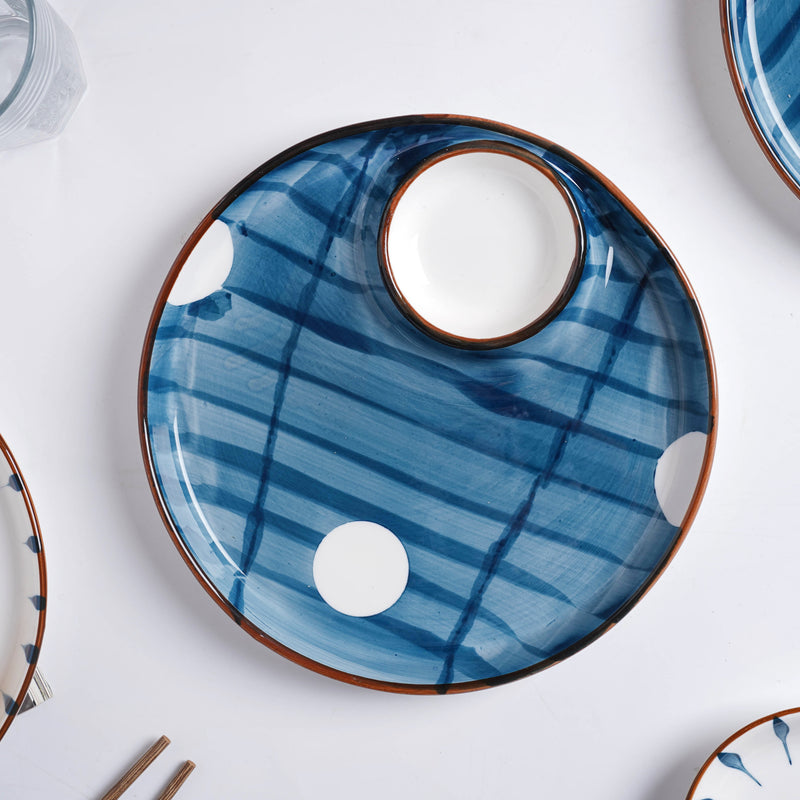 Sectioned Plate Nitori - Serving plate, snack plate, momo plate, plate with compartment | Plates for dining table & home decor