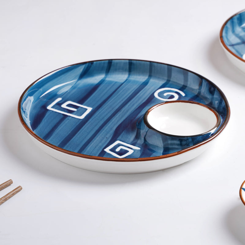 Sectioned Plate Nitori - Serving plate, snack plate, momo plate, plate with compartment | Plates for dining table & home decor