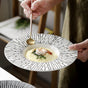 Siena Pasta Bowl - Serving plate, pasta plate, lunch plate, deep plate | Plates for dining table & home decor