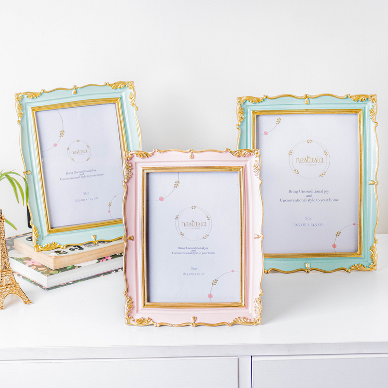 Royal Pastel Green Large Photo Frame - Picture frames and photo frames online | Home decor online