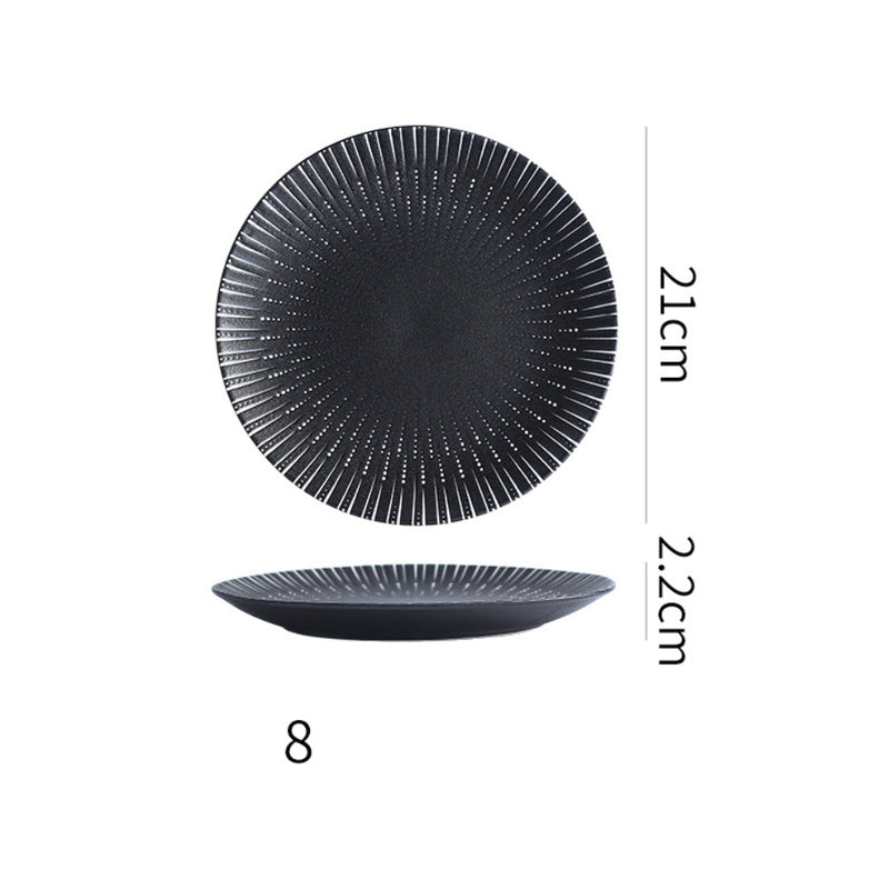 Sleek Snack Plate - Serving plate, snack plate, dessert plate | Plates for dining & home decor