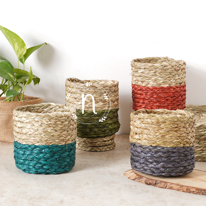 Small Planter Basket - Basket | Flower basket