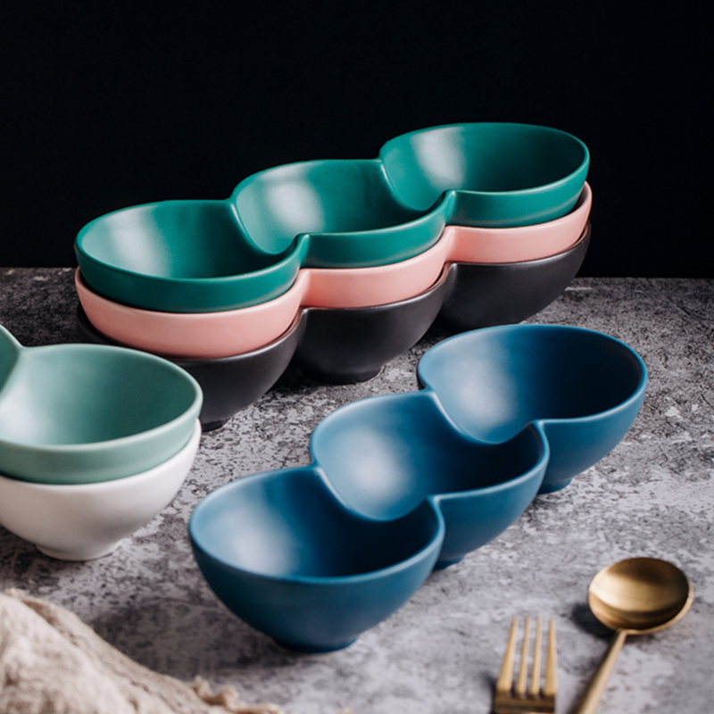 Snack Dish Dark Blue - Bowls, snack serving bowls, section bowls, fancy serving bowls, small serving bowls | Bowls for dining table & home decor