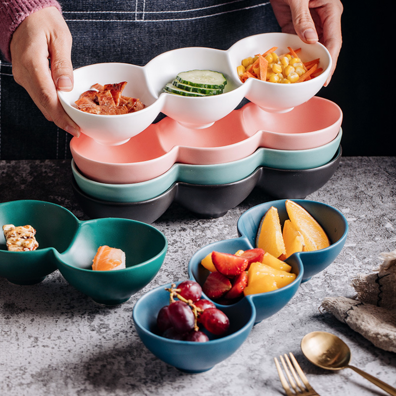 Snack Dish Dark Blue - Bowls, snack serving bowls, section bowls, fancy serving bowls, small serving bowls | Bowls for dining table & home decor