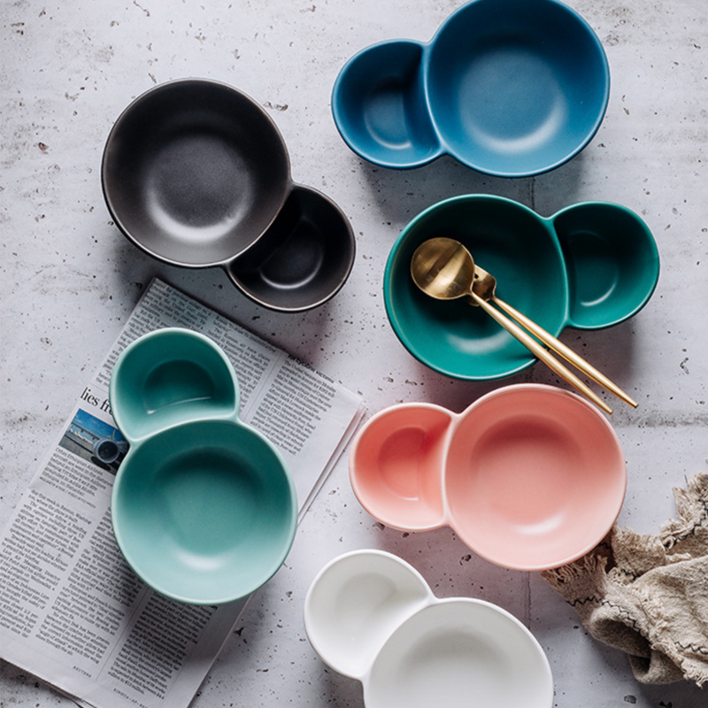 Snacks Bowl Black - Bowls, snack serving bowls, section bowls, fancy serving bowls, small serving bowls | Bowls for dining table & home decor
