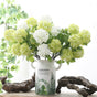 Snowball flower - Artificial flower | Flower for vase | Home decor item | Room decoration item