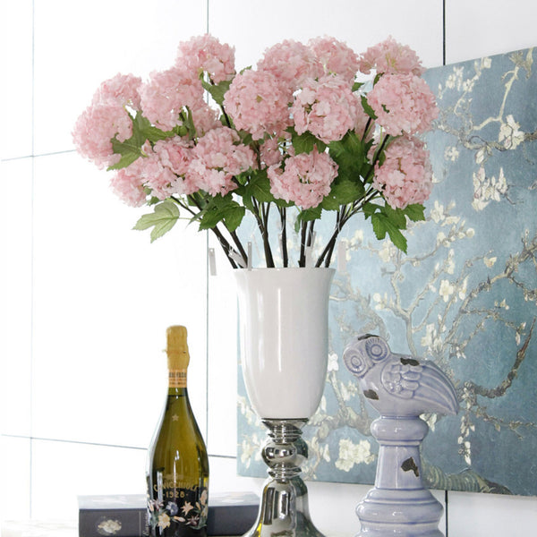 Snowball flower - Artificial flower | Flower for vase | Home decor item | Room decoration item