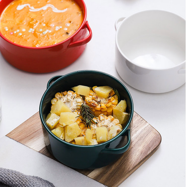 Soup Dish - Bowl, soup bowl, ceramic bowl, snack bowls, curry bowl, popcorn bowls | Bowls for dining table & home decor