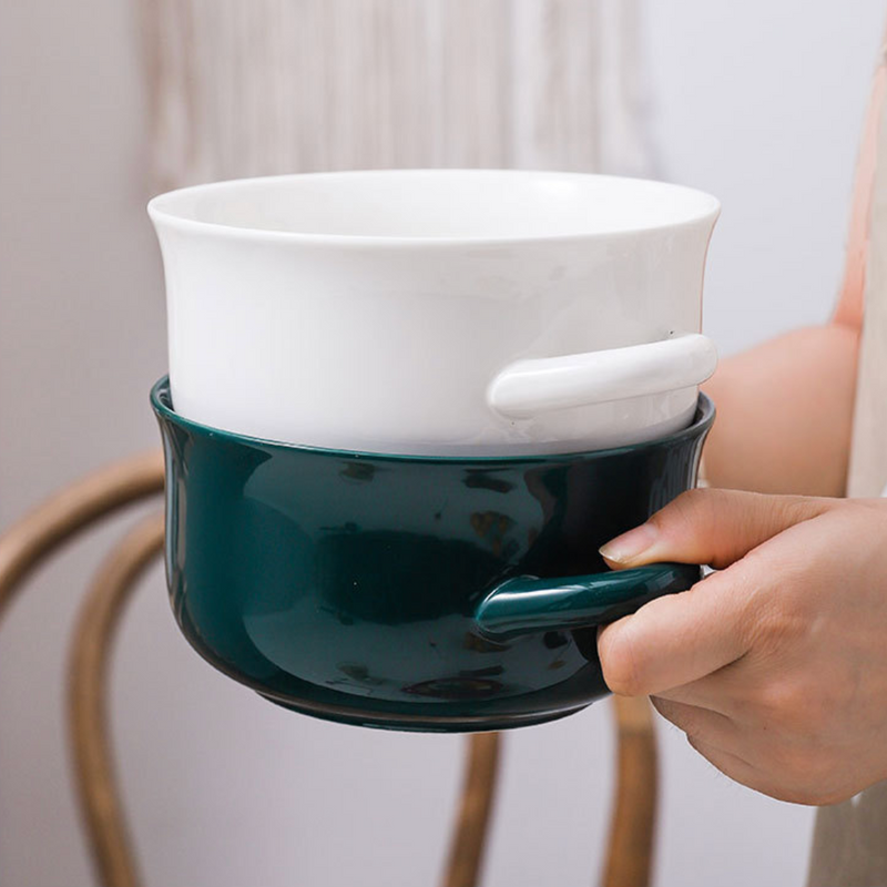 Soup Dish - Bowl, soup bowl, ceramic bowl, snack bowls, curry bowl, popcorn bowls | Bowls for dining table & home decor