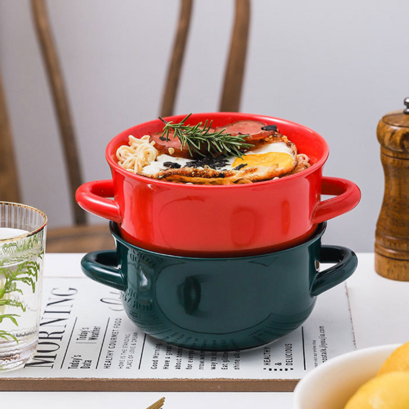 Soup Dish - Bowl, soup bowl, ceramic bowl, snack bowls, curry bowl, popcorn bowls | Bowls for dining table & home decor