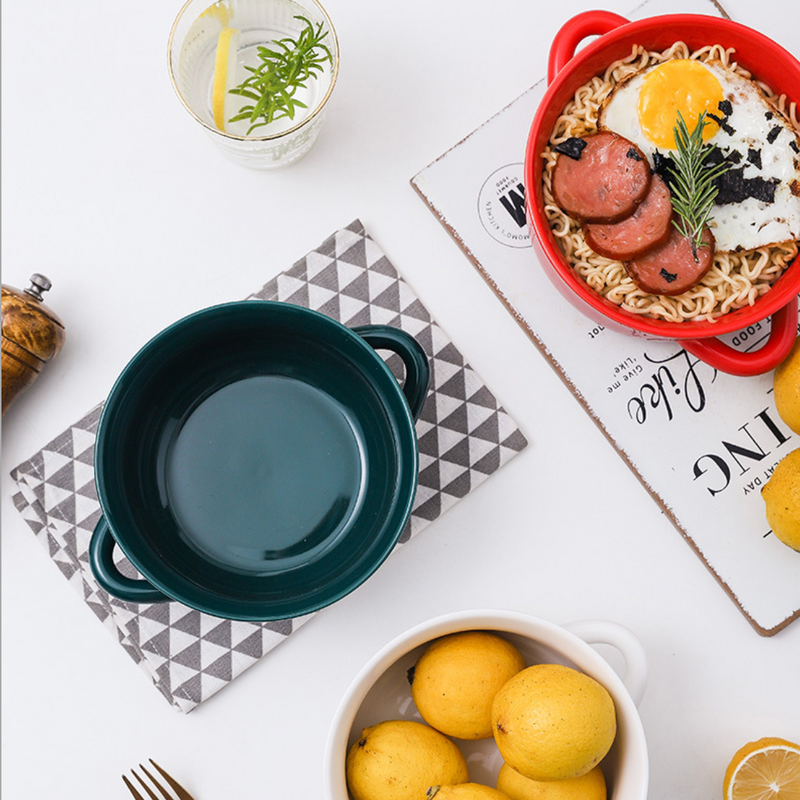 Soup Dish - Bowl, soup bowl, ceramic bowl, snack bowls, curry bowl, popcorn bowls | Bowls for dining table & home decor