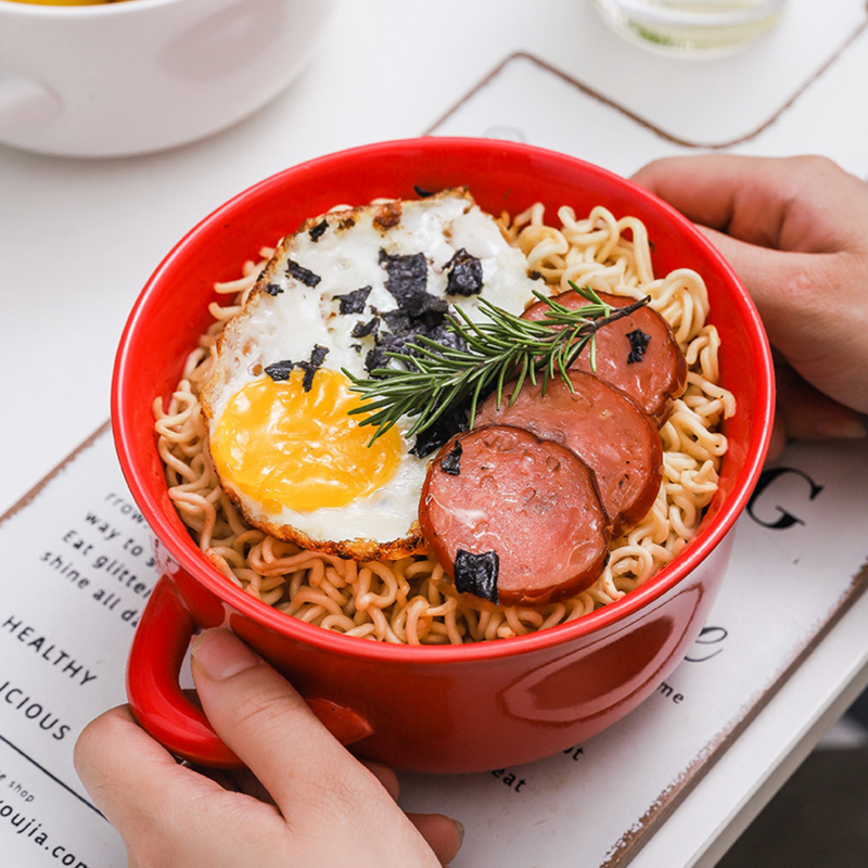 Soup Dish - Bowl, soup bowl, ceramic bowl, snack bowls, curry bowl, popcorn bowls | Bowls for dining table & home decor