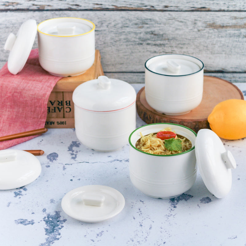 Soup Pot - Bowl, soup bowl, ceramic bowl, snack bowls, curry bowl, popcorn bowls | Bowls for dining table & home decor