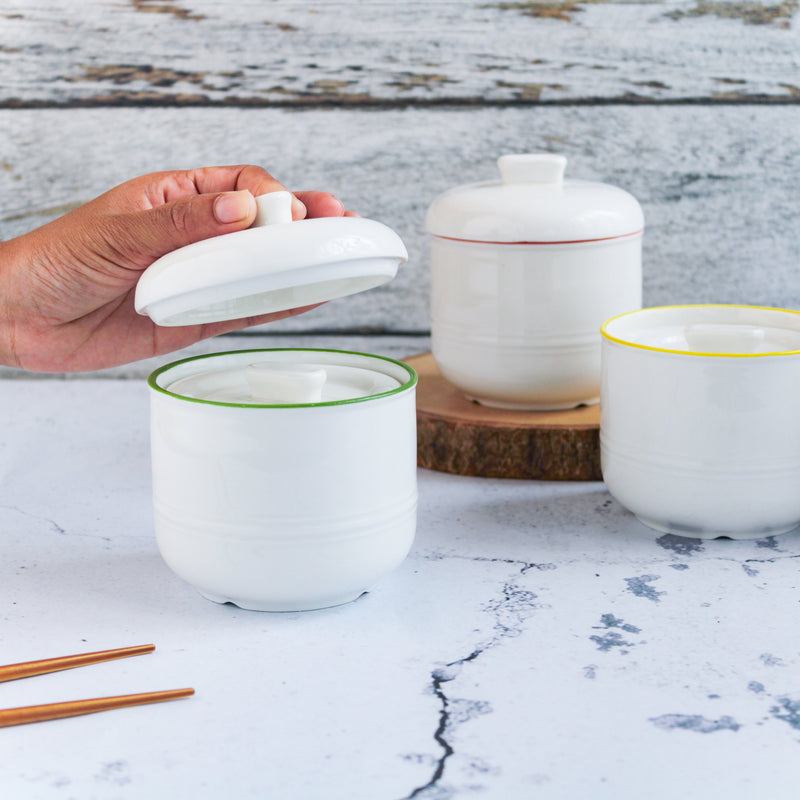 Soup Pot - Bowl, soup bowl, ceramic bowl, snack bowls, curry bowl, popcorn bowls | Bowls for dining table & home decor