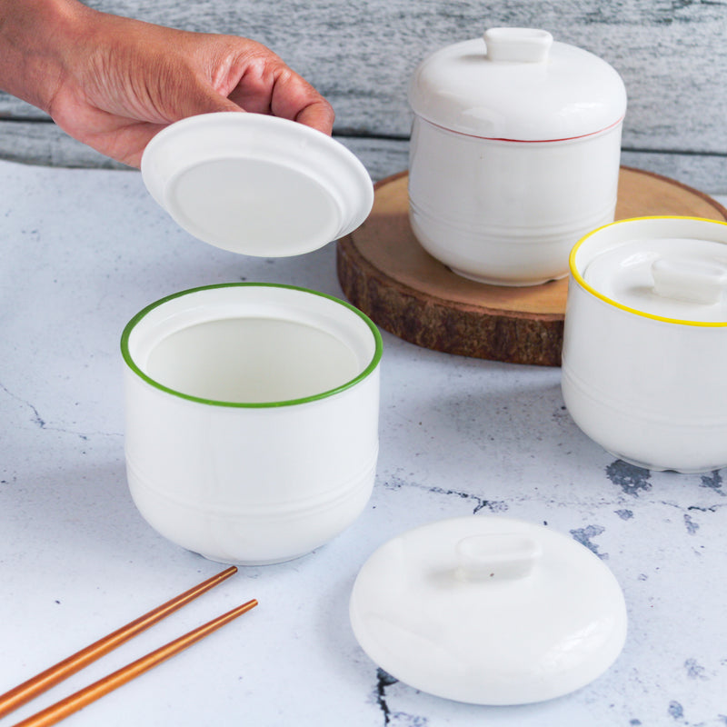 Soup Pot - Bowl, soup bowl, ceramic bowl, snack bowls, curry bowl, popcorn bowls | Bowls for dining table & home decor