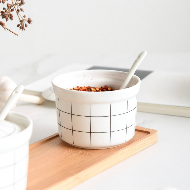 Spice Jar with Lid Set of 3 - Jar