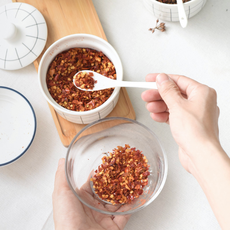 Spice Jar with Lid Set of 3 - Jar