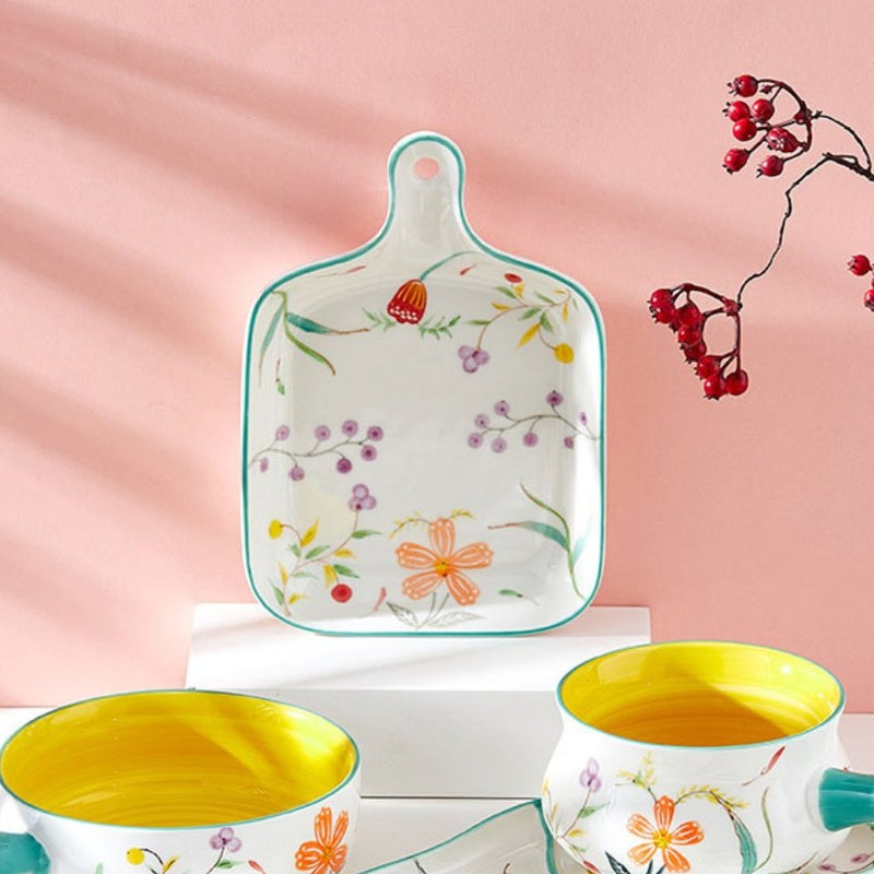 Spring Plate With Handle - Baking Dish