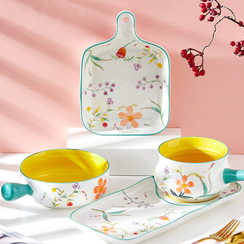 Spring Plate With Handle - Baking Dish