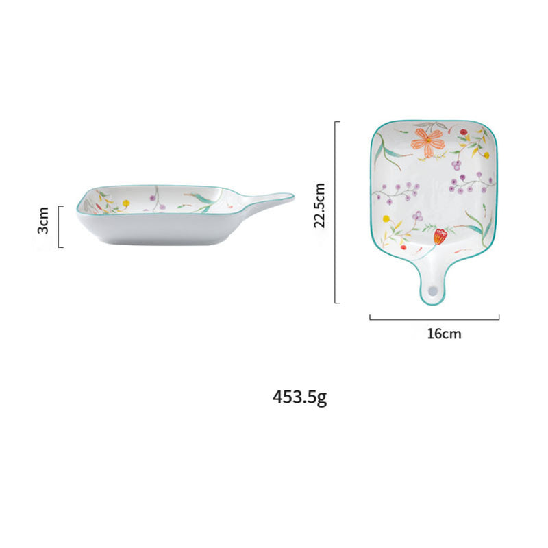 Spring Plate With Handle - Baking Dish