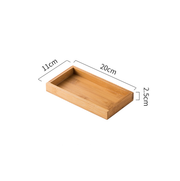 Square Bowls and Wooden Trays