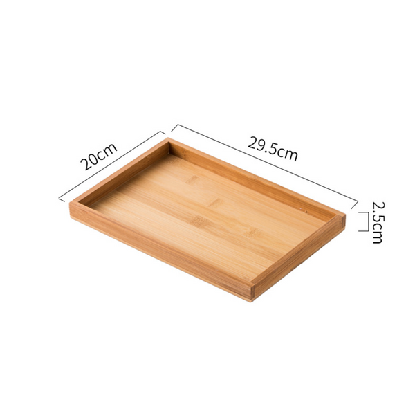 Square Bowls and Wooden Trays