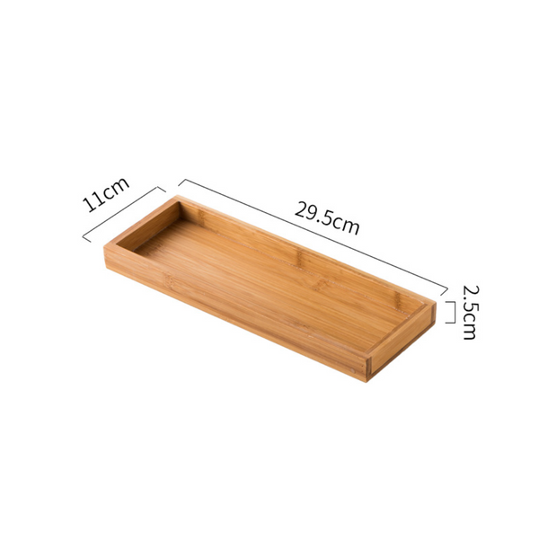 Square Bowls and Wooden Trays