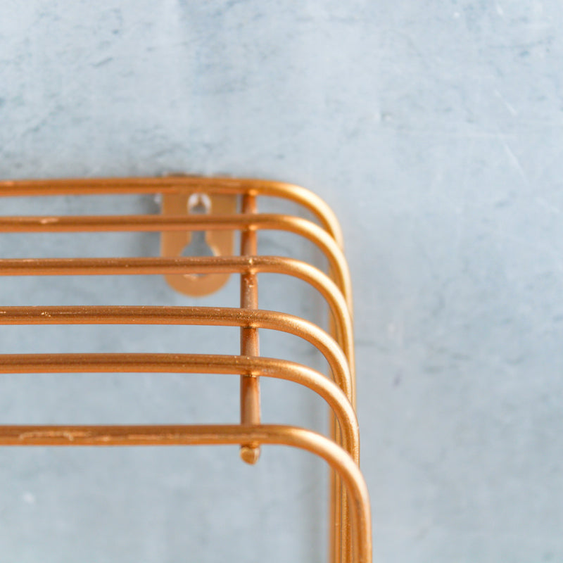 Square Metal Shelf - Wall shelf and floating shelf | Shop wall decoration & home decoration items