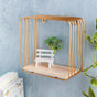 Square Metal Shelf - Wall shelf and floating shelf | Shop wall decoration & home decoration items