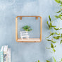 Square Metal Shelf - Wall shelf and floating shelf | Shop wall decoration & home decoration items