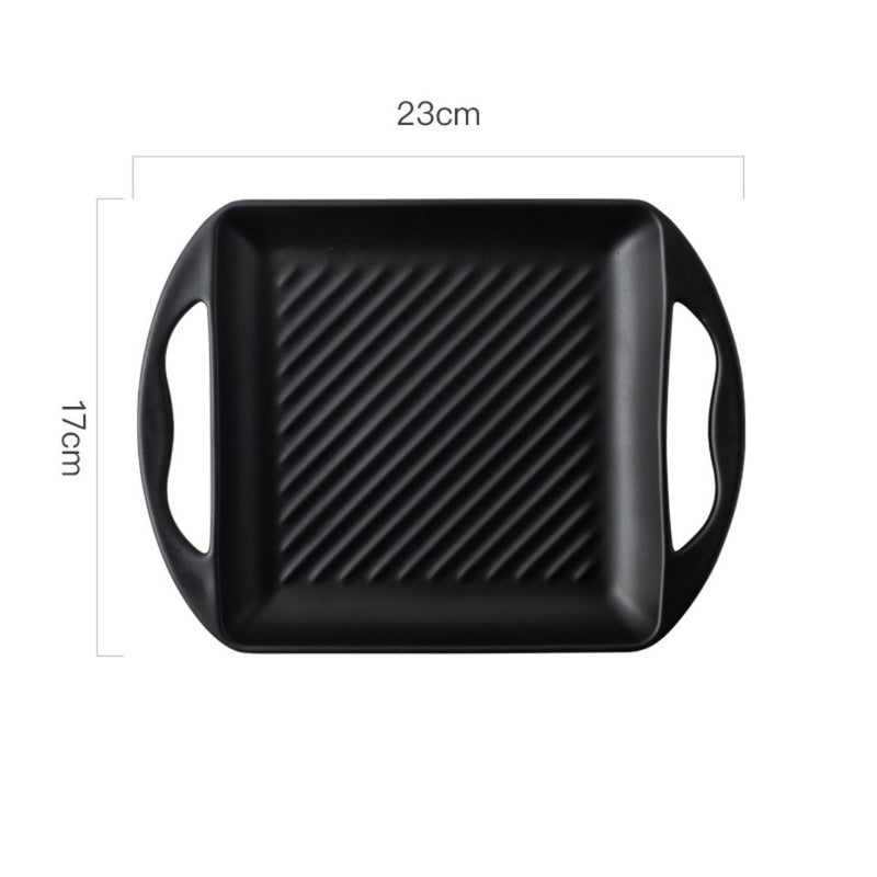 Black Square Baking Tray Small - Baking Tray