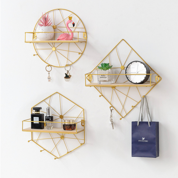 Square Wall Shelf - Wall shelf and floating shelf | Shop wall decoration & home decoration items