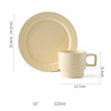 Yellow Plate - Serving plate, snack plate, dessert plate | Plates for dining & home decor