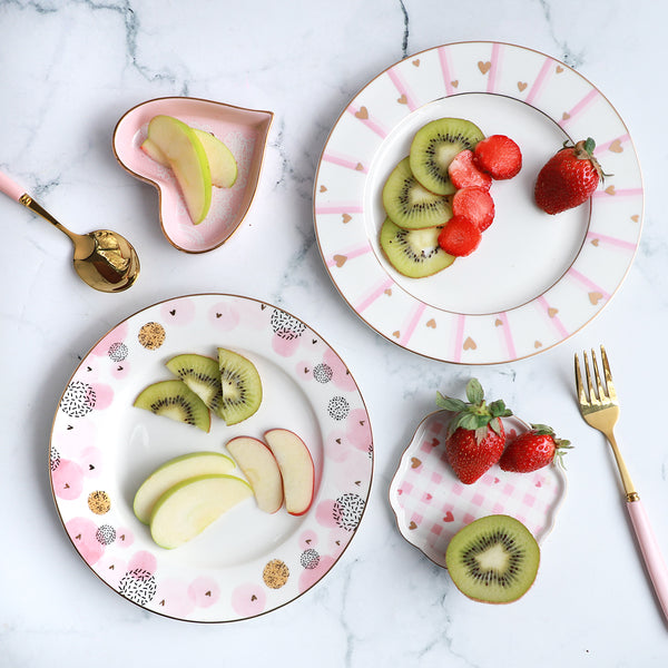 Dessert Plates - Serving plate, small plate, snacks plates | Plates for dining table & home decor