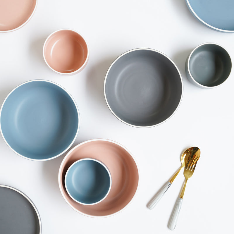 Stoneware Bowl - Bowl, ceramic bowl, serving bowls, noodle bowl, salad bowls, bowl for snacks, large serving bowl | Bowls for dining table & home decor