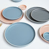 Stoneware Food Plate - Serving plate, rice plate, ceramic dinner plates| Plates for dining table & home decor