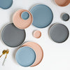 Stoneware Food Plate - Serving plate, rice plate, ceramic dinner plates| Plates for dining table & home decor