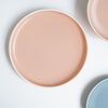 Stoneware Food Plate - Serving plate, rice plate, ceramic dinner plates| Plates for dining table & home decor