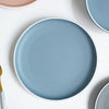 Stoneware Food Plate - Serving plate, rice plate, ceramic dinner plates| Plates for dining table & home decor