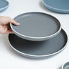 Stoneware Food Plate - Serving plate, rice plate, ceramic dinner plates| Plates for dining table & home decor