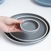Stoneware Small Dish - Serving plate, small plate, snacks plates | Plates for dining table & home decor