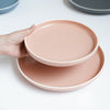 Stoneware Food Plate - Serving plate, rice plate, ceramic dinner plates| Plates for dining table & home decor