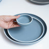 Stoneware Small Dish - Serving plate, small plate, snacks plates | Plates for dining table & home decor