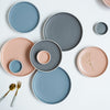 Stoneware Food Plate - Serving plate, rice plate, ceramic dinner plates| Plates for dining table & home decor