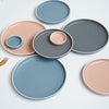 Stoneware Food Plate - Serving plate, rice plate, ceramic dinner plates| Plates for dining table & home decor