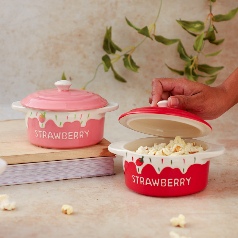 Strawberry Casserole Small - Baking Dish