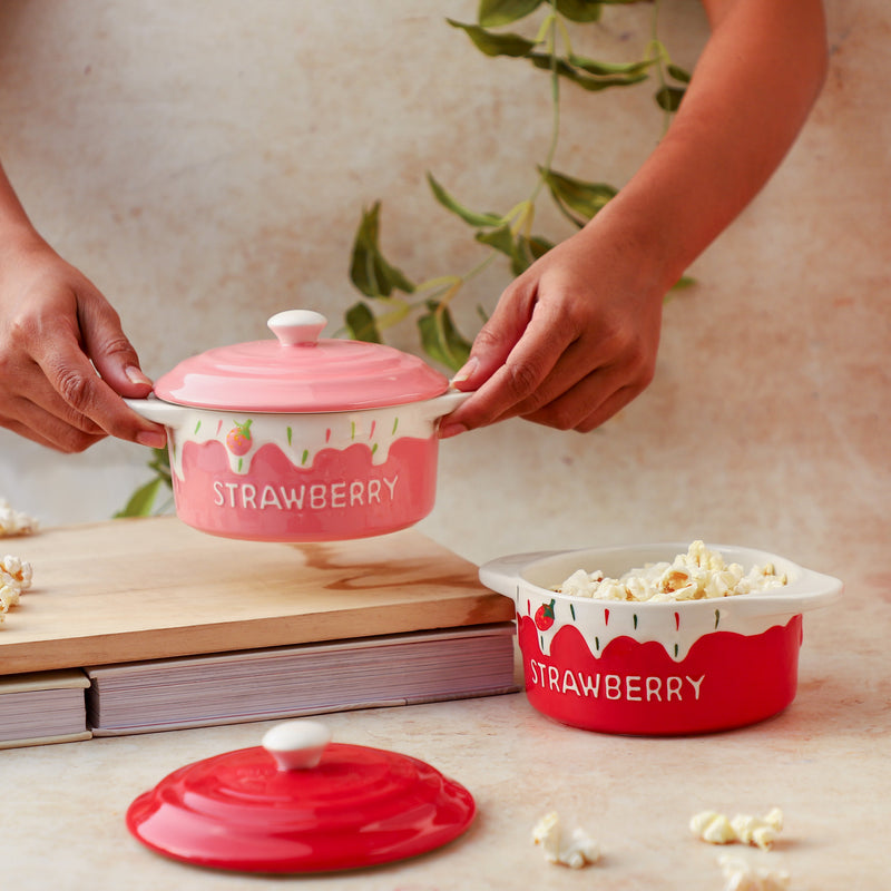 Strawberry Casserole Small - Baking Dish