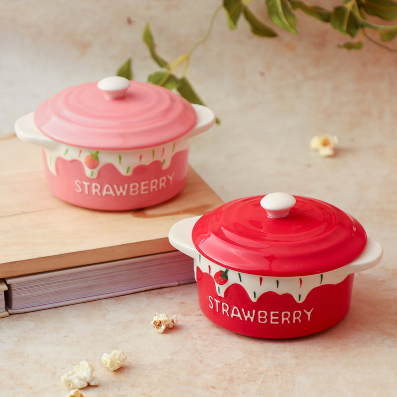 Strawberry Casserole Small - Baking Dish
